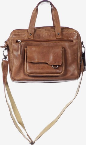 GREENBURRY Handtasche gross Leder One Size in Braun: predná strana