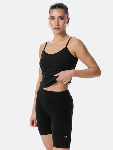 Cardio Bunny Skinny Spodnie sportowe w kolorze czarny: przód