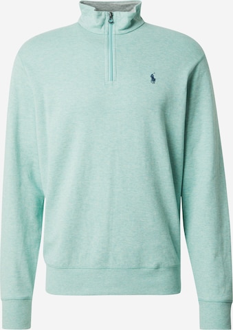 Polo Ralph Lauren Суичър в зелено: отпред