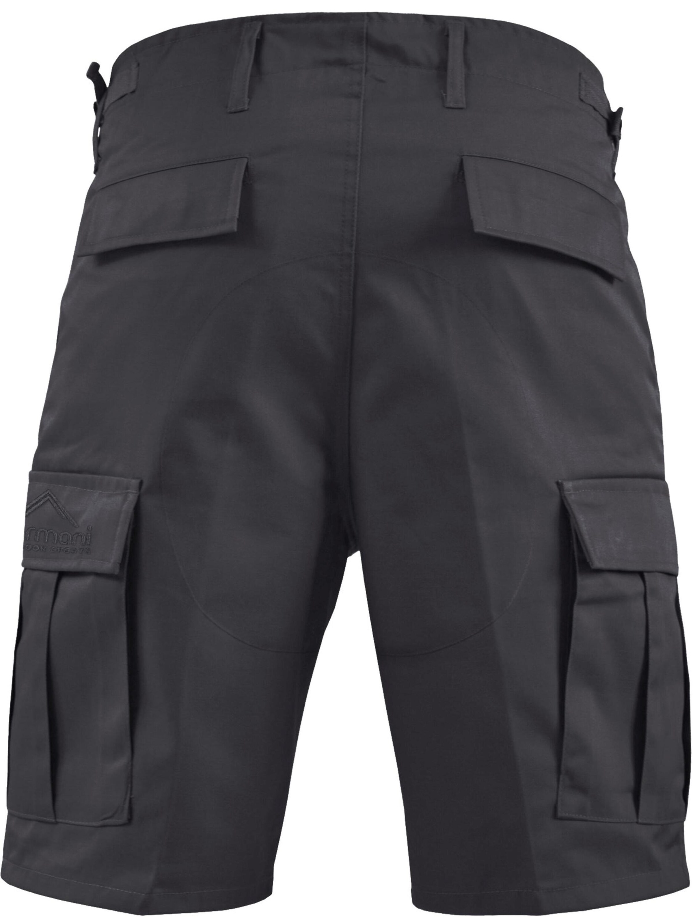 Regular Pantalon fonctionnel 'Dasht' normani en gris