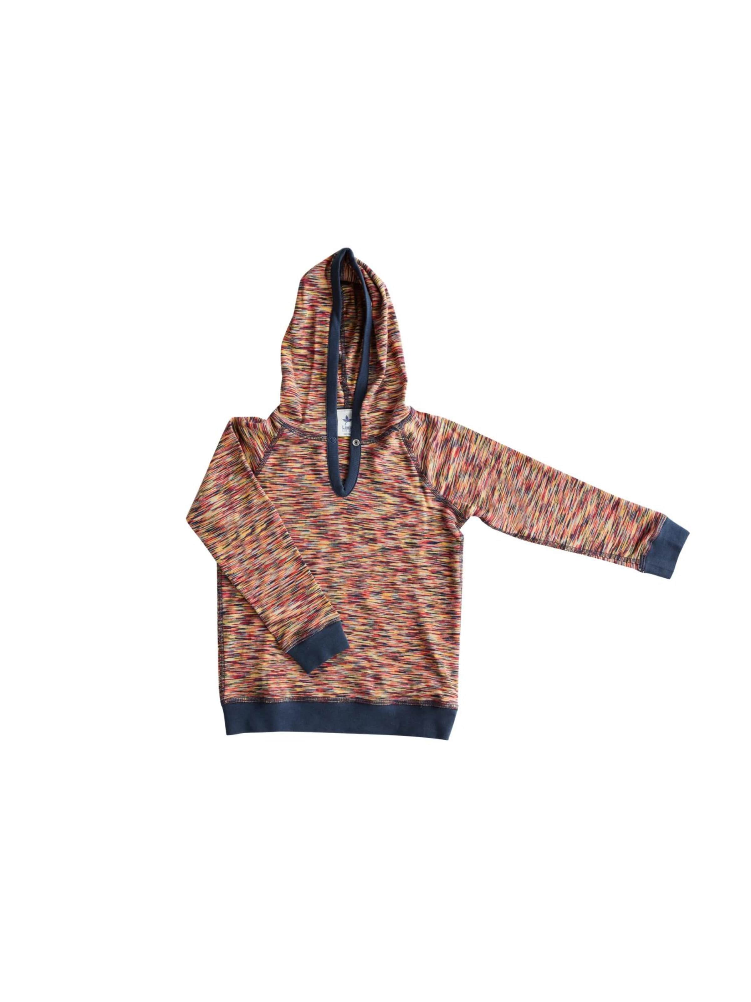 Leela COTTON Sweatshirt in Orange: front
