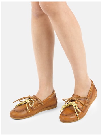 Mocassin FELMINI en marron : devant