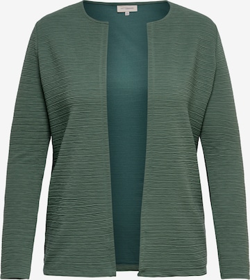 Cardigan 'Meco' ONLY Carmakoma en vert : devant