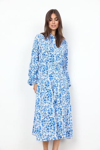 Robe-chemise 'DOHA 3' Soyaconcept en bleu : devant