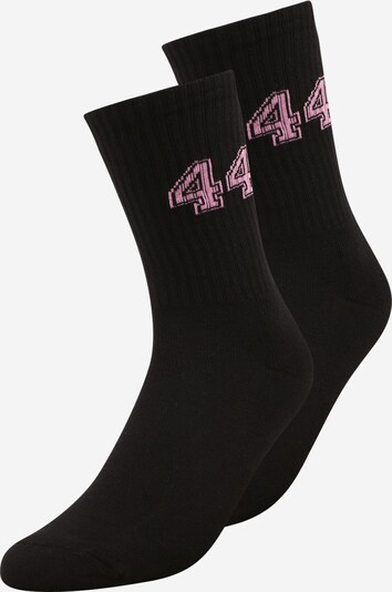 VIERVIER Sokken 'Eda' in de kleur Pink / Zwart, Productweergave