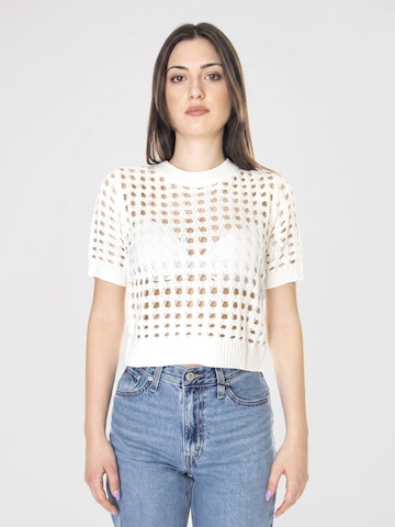 Pull-over wild pony en blanc