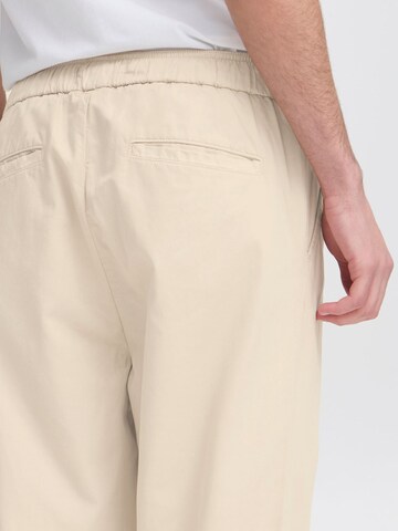 Loosefit Pantalon à pince ' CFHAAKAN cotton ' Casual Friday en beige