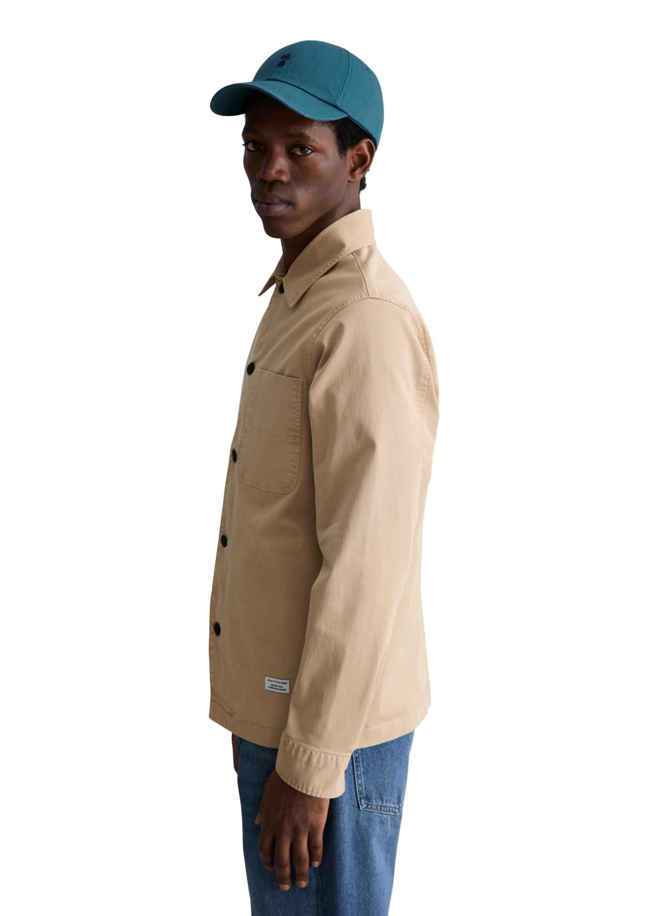Marc O'Polo DENIM Regular fit Button Up Shirt in Beige