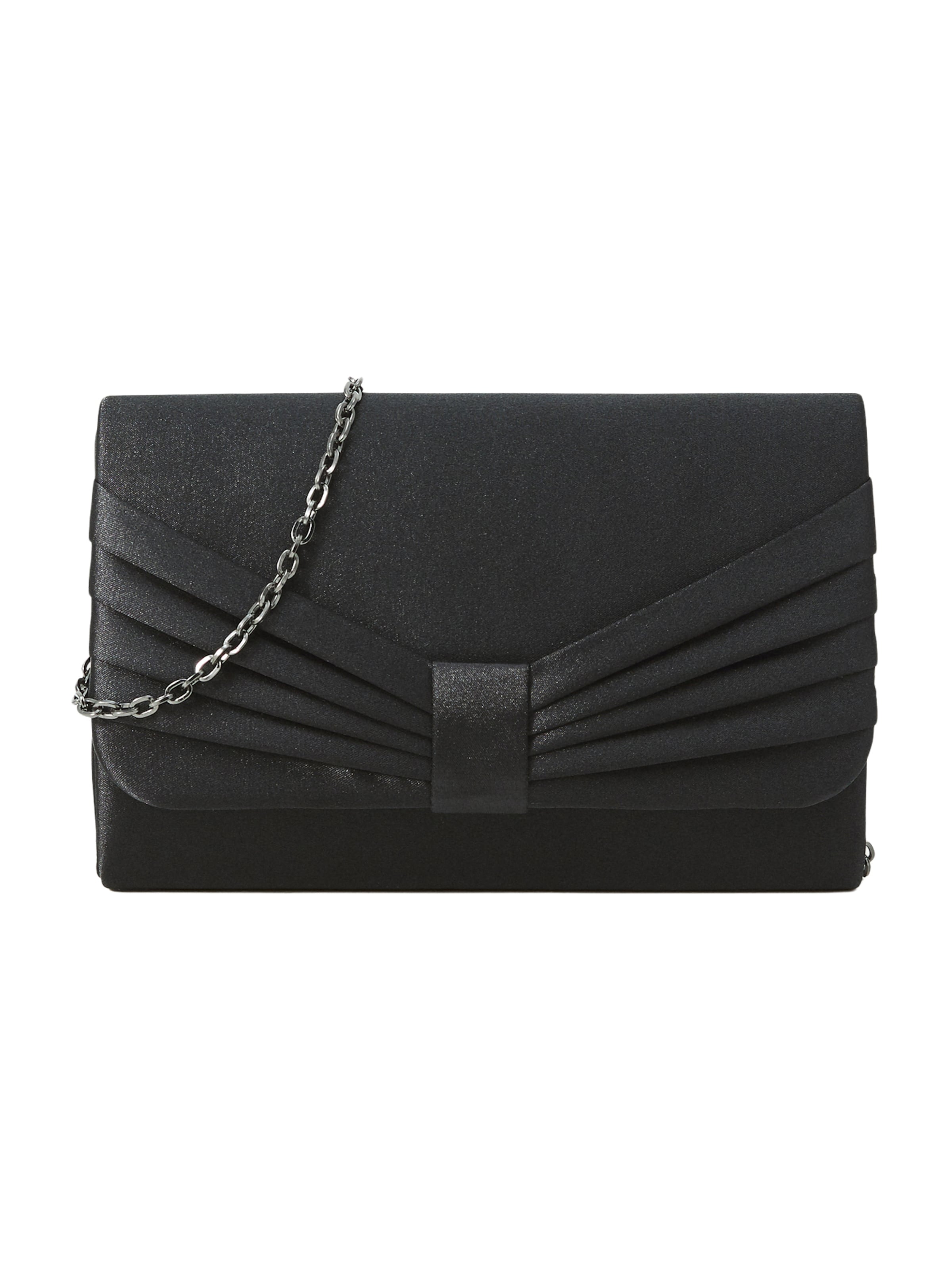 mascara Clutch in Black: front