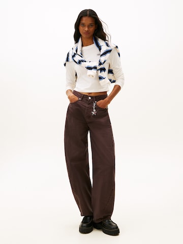 T-shirt Tommy Jeans en blanc