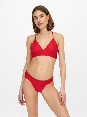 Triangle Bikini ONLY en rouge