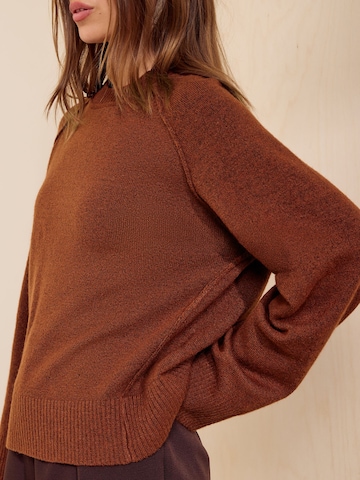 Pull-over Friends Like These en marron
