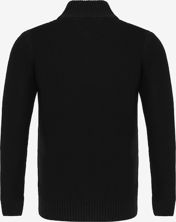 DENIM CULTURE Sweater 'DIOGO' in Black