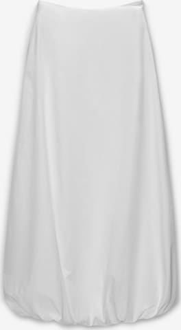 Pull&Bear Sukňa - Biela: predná strana