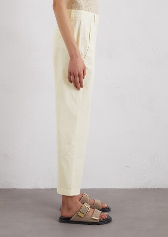 Marc O'Polo Loose fit Trousers in White