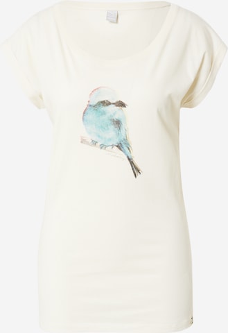 Iriedaily Shirt 'Bluebirdy' in White: front