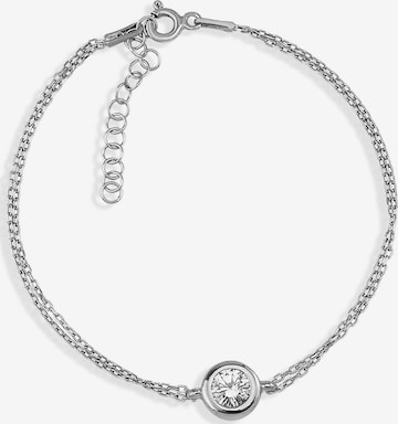 Bracelet Dkeniz en argent : devant