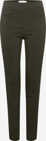 b.young Slim fit Leggings 'Bykeira' in Green: front