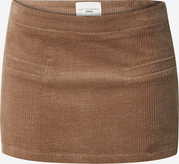 ABOUT YOU x Marie von Behrens Skirt 'Jessa' in Brown: front
