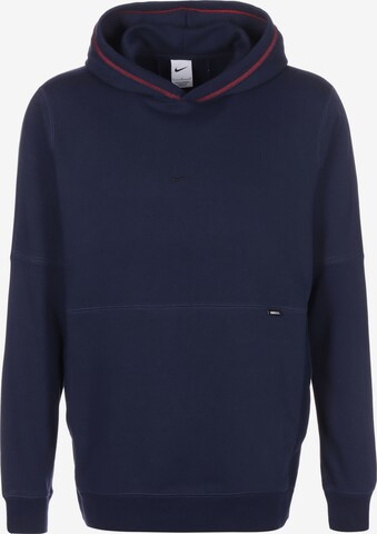 NIKE Athletic Sweatshirt in Blue: front