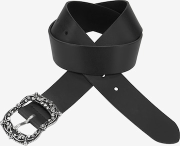 J. Jayz Belt in Black: front