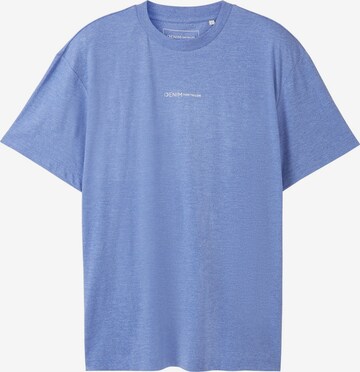 TOM TAILOR DENIM T-Shirt in Blau: predná strana