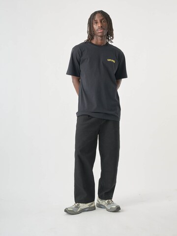 Maglietta 'So Hot!' di Cleptomanicx in nero