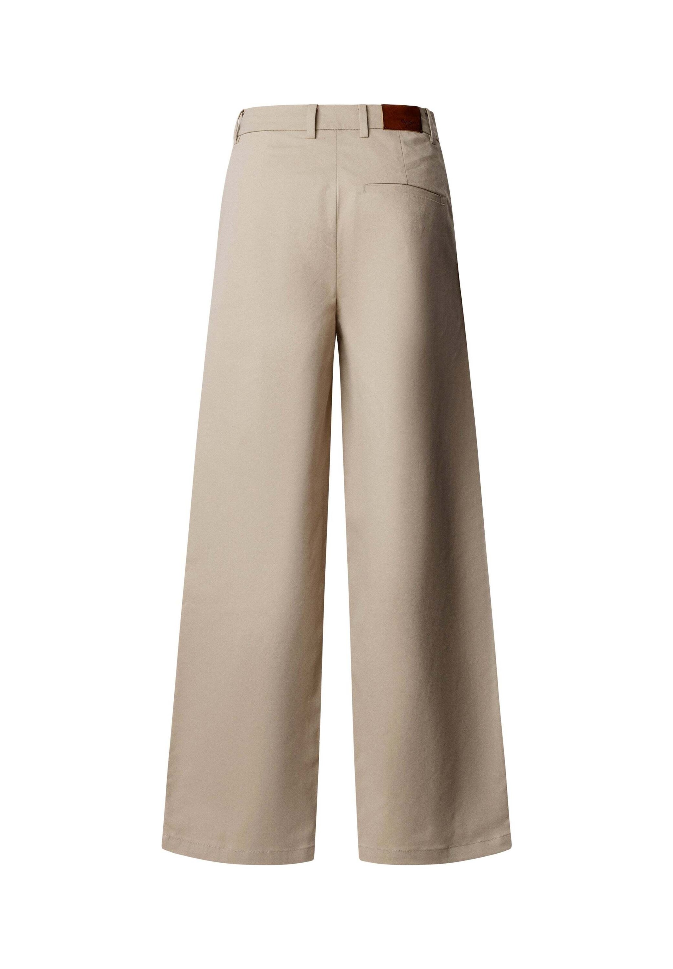 Wide leg Pantaloni con pieghe 'Lindsey' di Pepe Jeans in beige