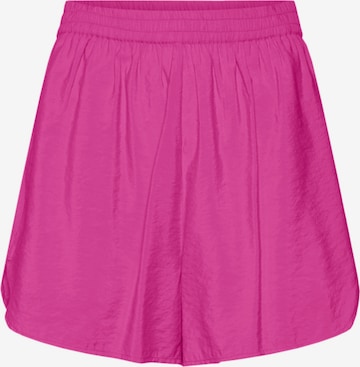 VERO MODA Normalny krój Spodnie 'Lena' w kolorze różowy: przód
