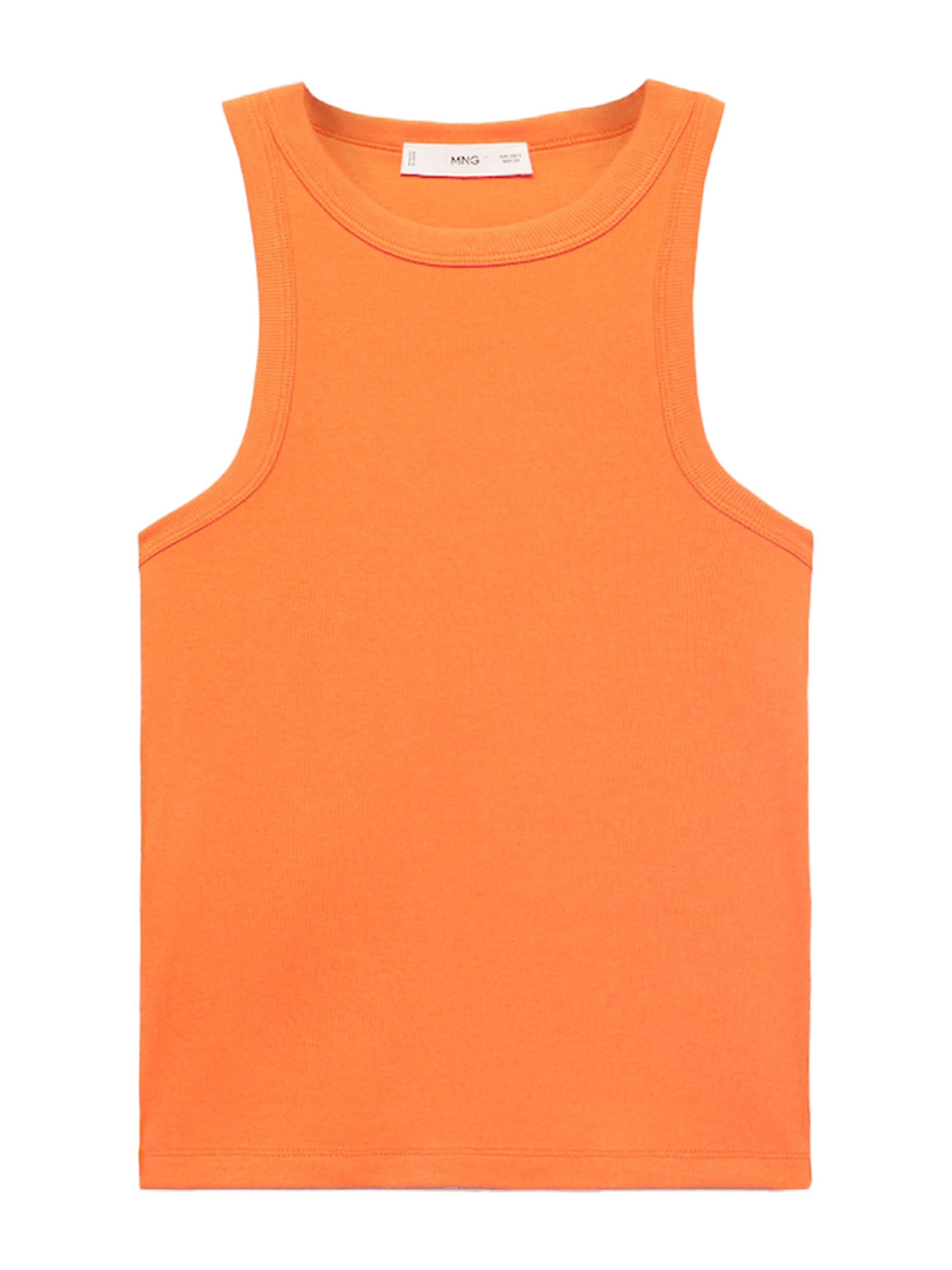 MANGO Top 'BONICO' in Orange: front