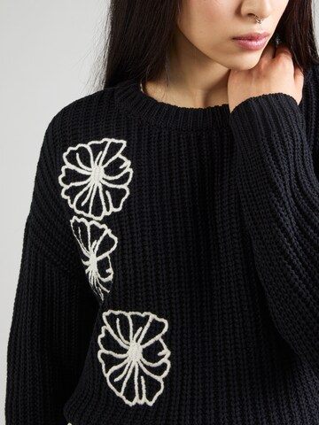 Pull-over 'VMLaura' VERO MODA en noir