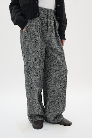 Wide Leg Pantalon à pince 'BryannyIW' InWear en noir : devant