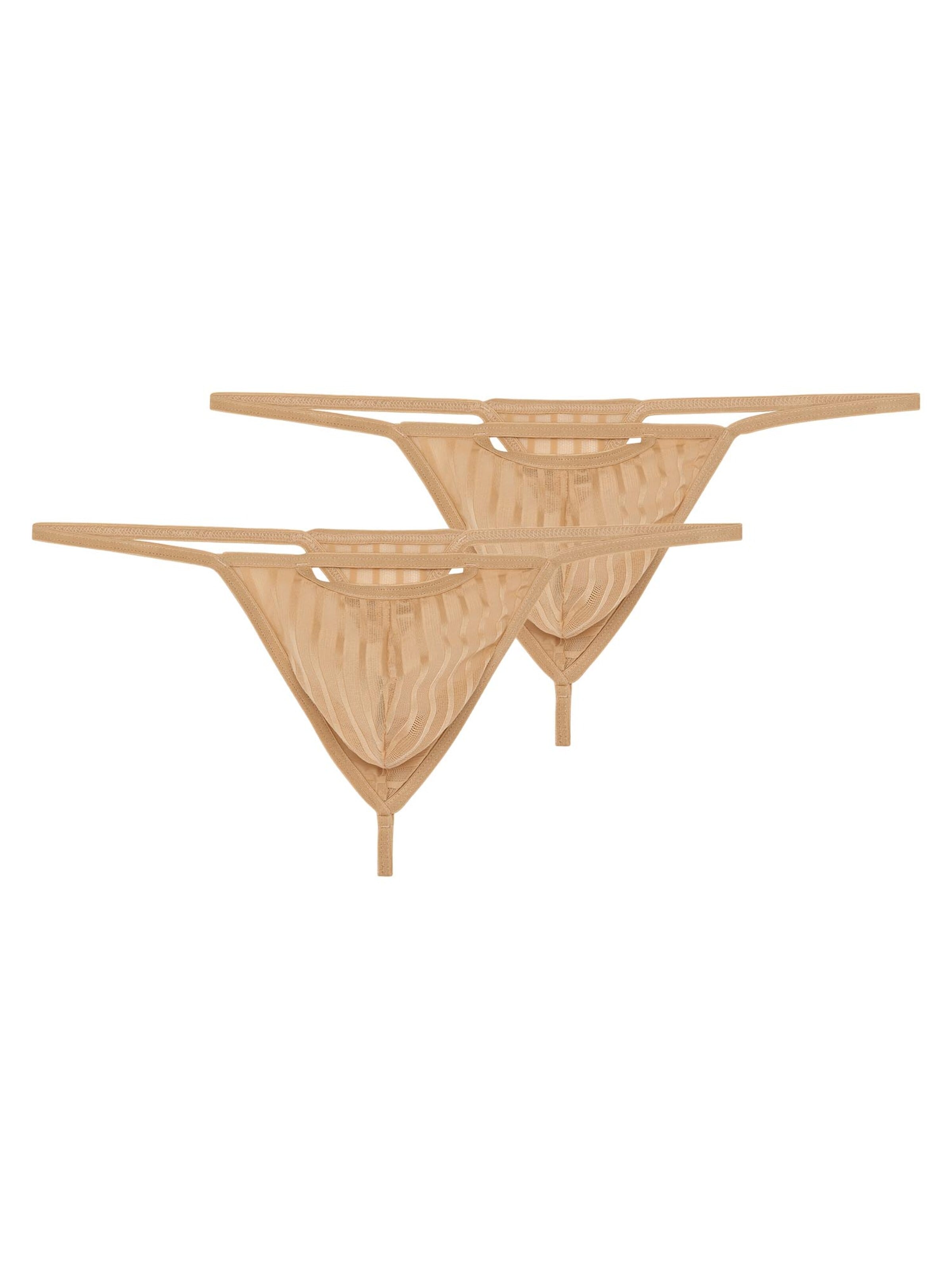 WOH Panty 'Personal Allure' in Beige: front