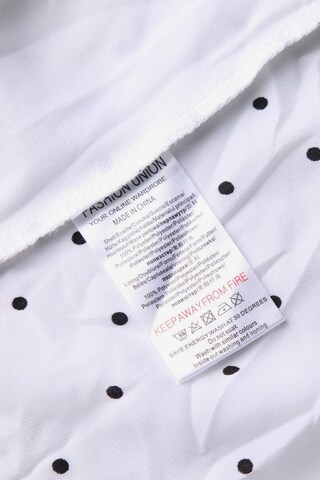 Fashion Union Bluse S in Weiß
