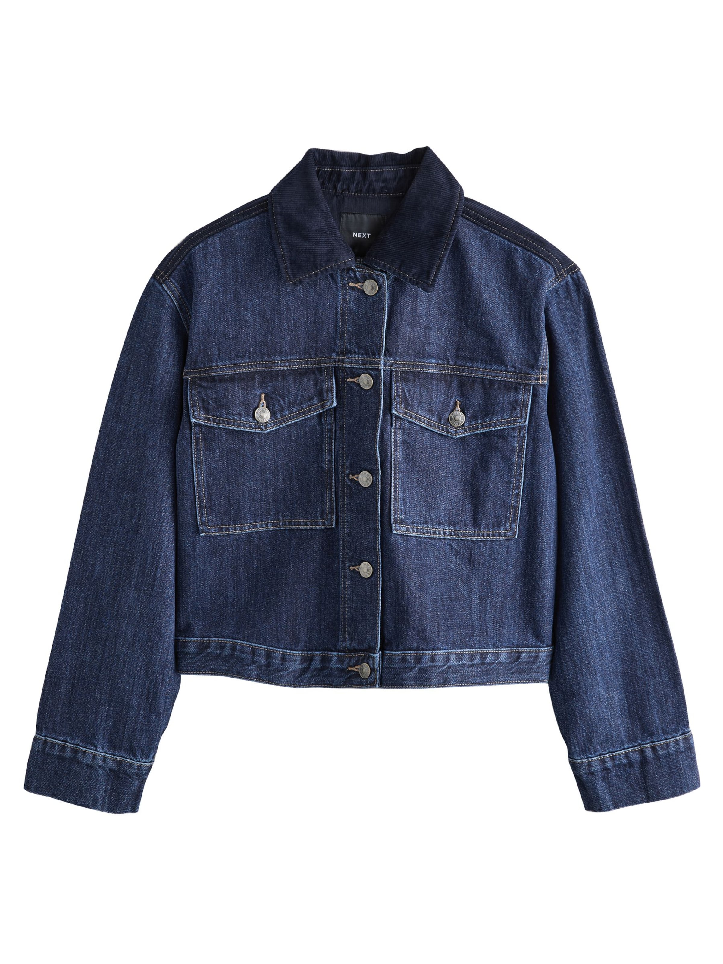 Next Starpsezonu jaka, krāsa - zils džinss, Preces skats