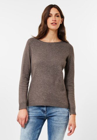 CECIL Sweater in Brown: front