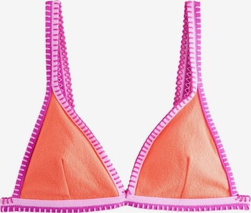 Next - Top de biquíni em laranja: frente