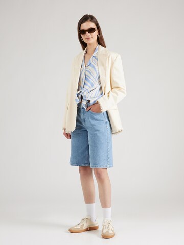 Chemisier 'Billy' Soft Rebels en bleu