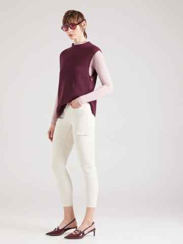 ONLY Skinny Rifľové kapsáče 'ONLRush' - Béžová