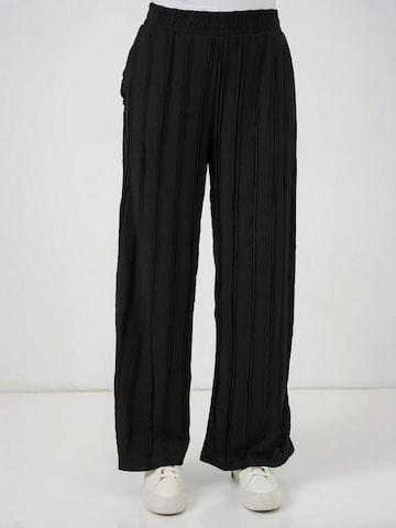 Pantalon Bigdart en noir : devant