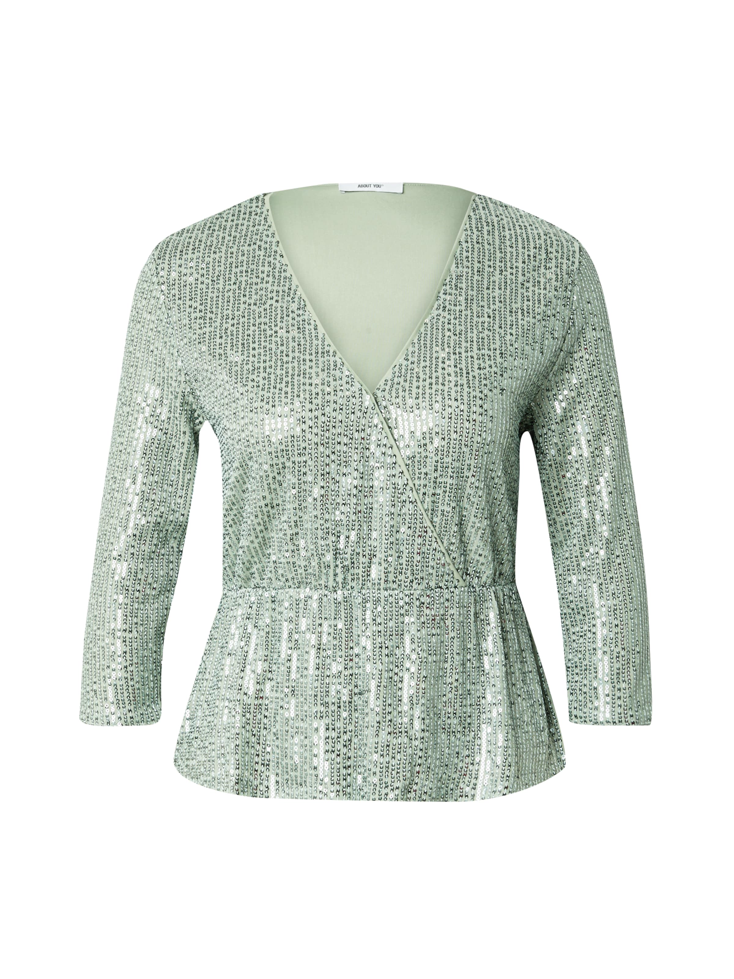 ABOUT YOU Blouse 'Nena' in Green: front