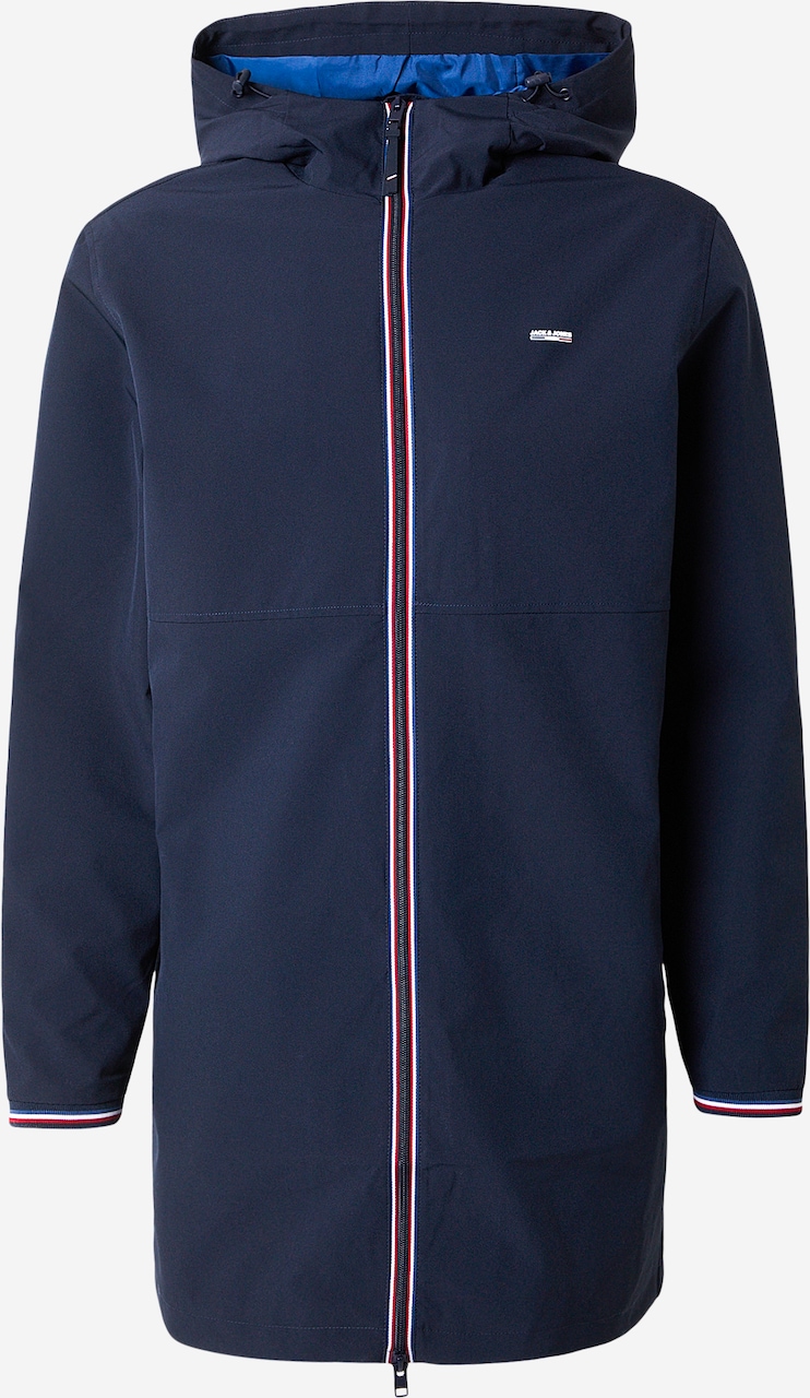 Parka de primăvară-toamnă 'JPRBLUALVES' de la Jack & Jones Premium pe albastru: față