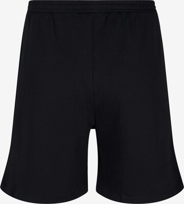 Zizzi Loosefit Shorts 'MNORA' in Schwarz