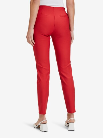 Slimfit Pantaloni di Betty Barclay in rosso