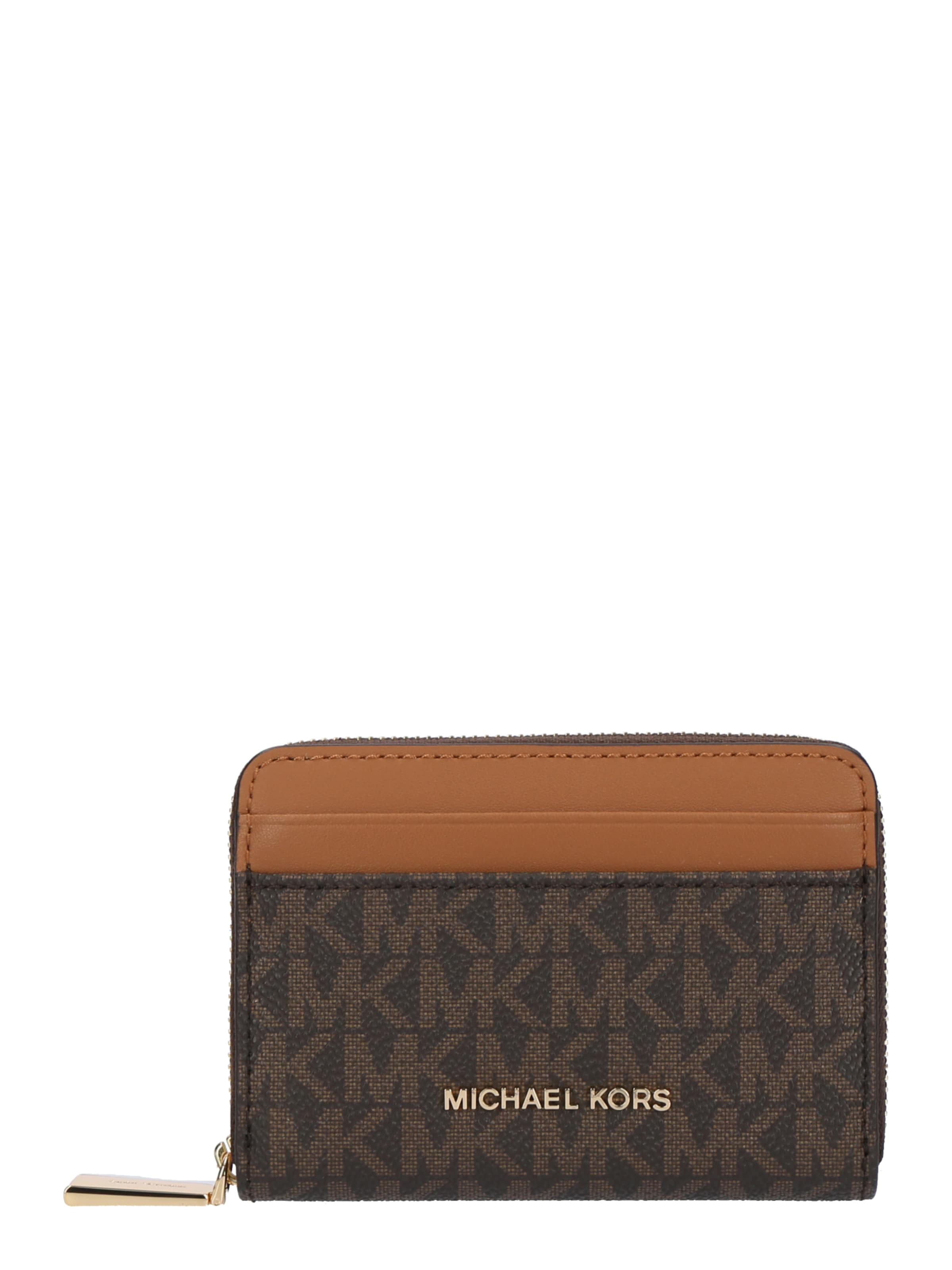 MICHAEL Michael Kors Wallet in Brown: front