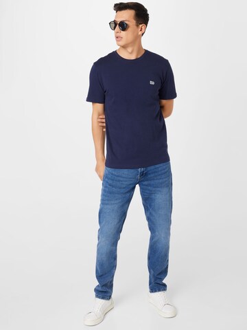 Lee Shirt 'SS PATCH LOGO TEE' in Blue