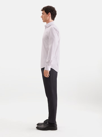 SEIDENSTICKER Slim Fit Hemd in Rot