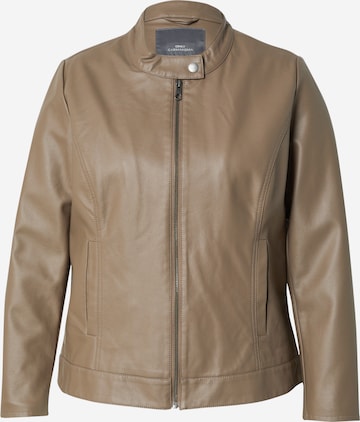 Veste mi-saison 'CARROBBER' ONLY Carmakoma en marron : devant