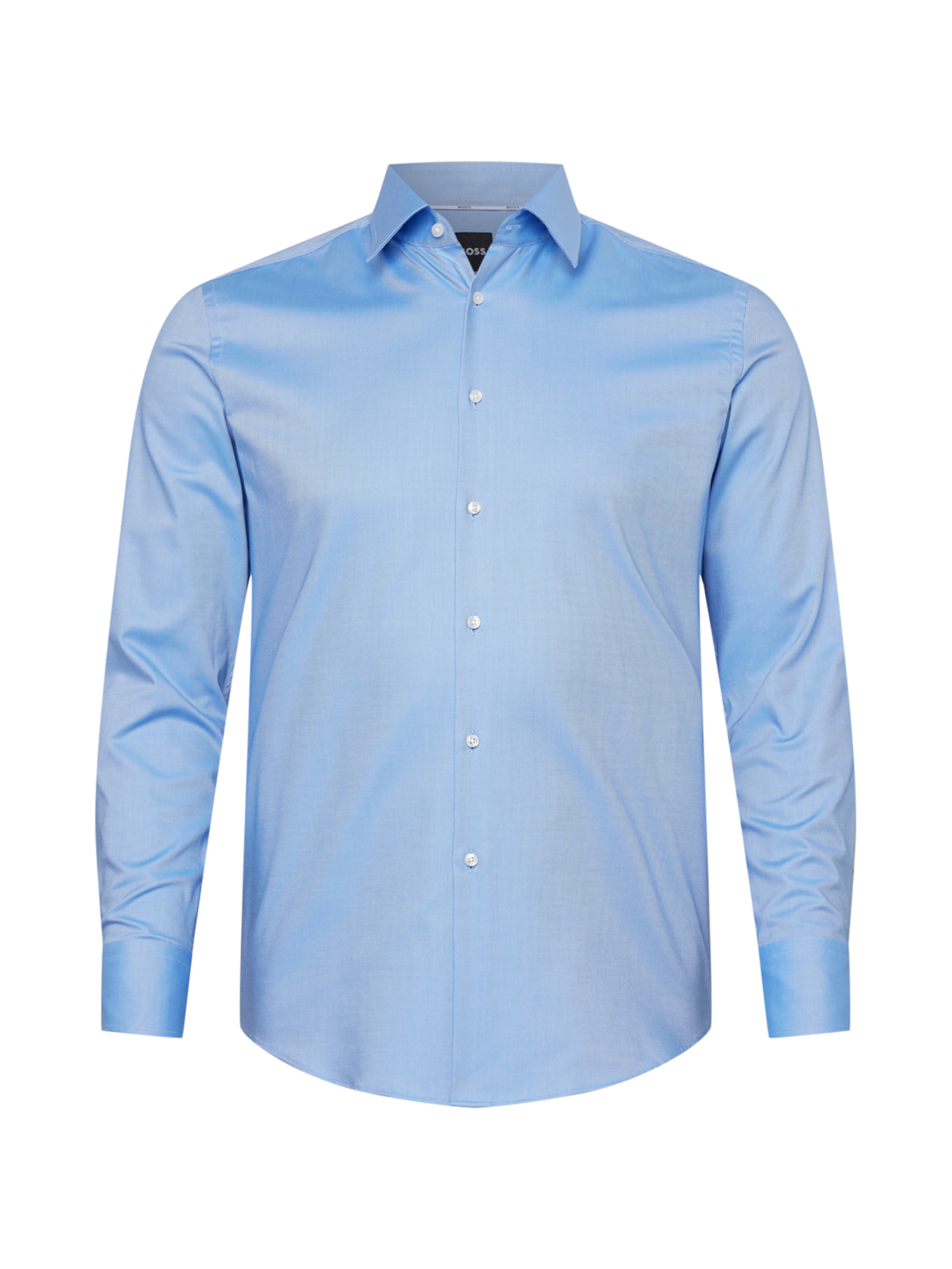BOSS - Ajuste estrecho Camisa 'Hank' en azul: frente