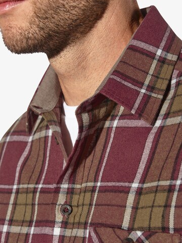 BABISTA Regular fit Button Up Shirt 'Saltinora' in Red
